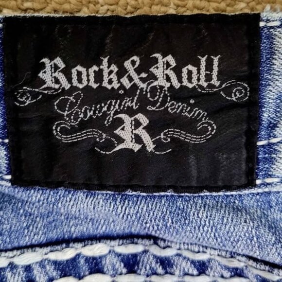 "Cowgirl Denim" Rock and Roll Ladies' Jeans (Size 29 x 34) - Picture 6 of 11